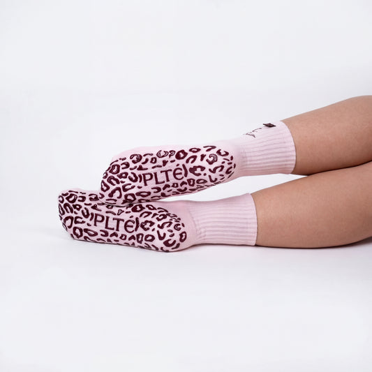 Pilates Gripsokken | Pastel Pink – PLTÉ